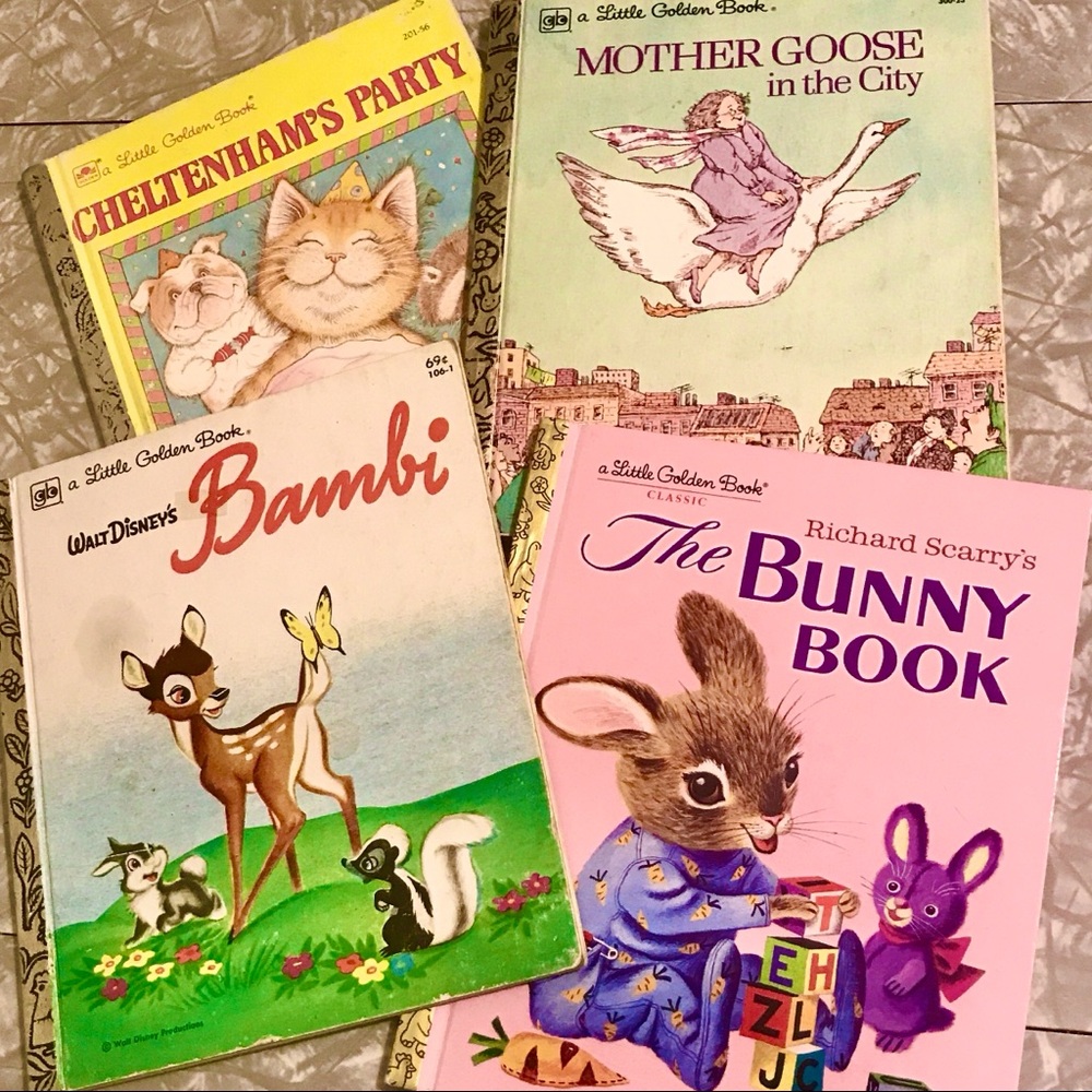 Four Little Golden Books